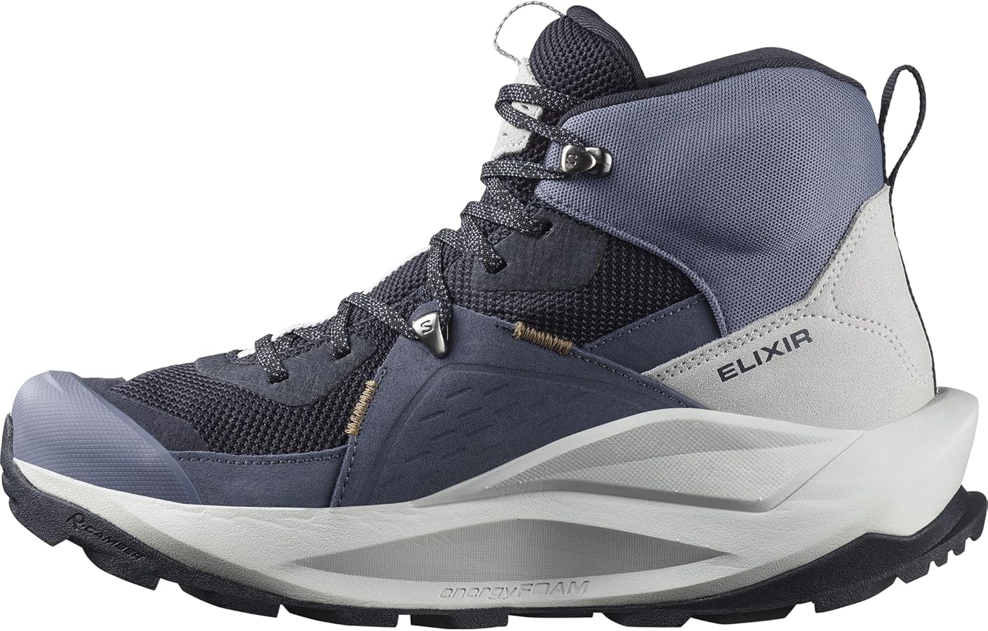 Amazon.com | Salomon Mens Elixir Dark Navy/Grisaille/Gray Violet 8