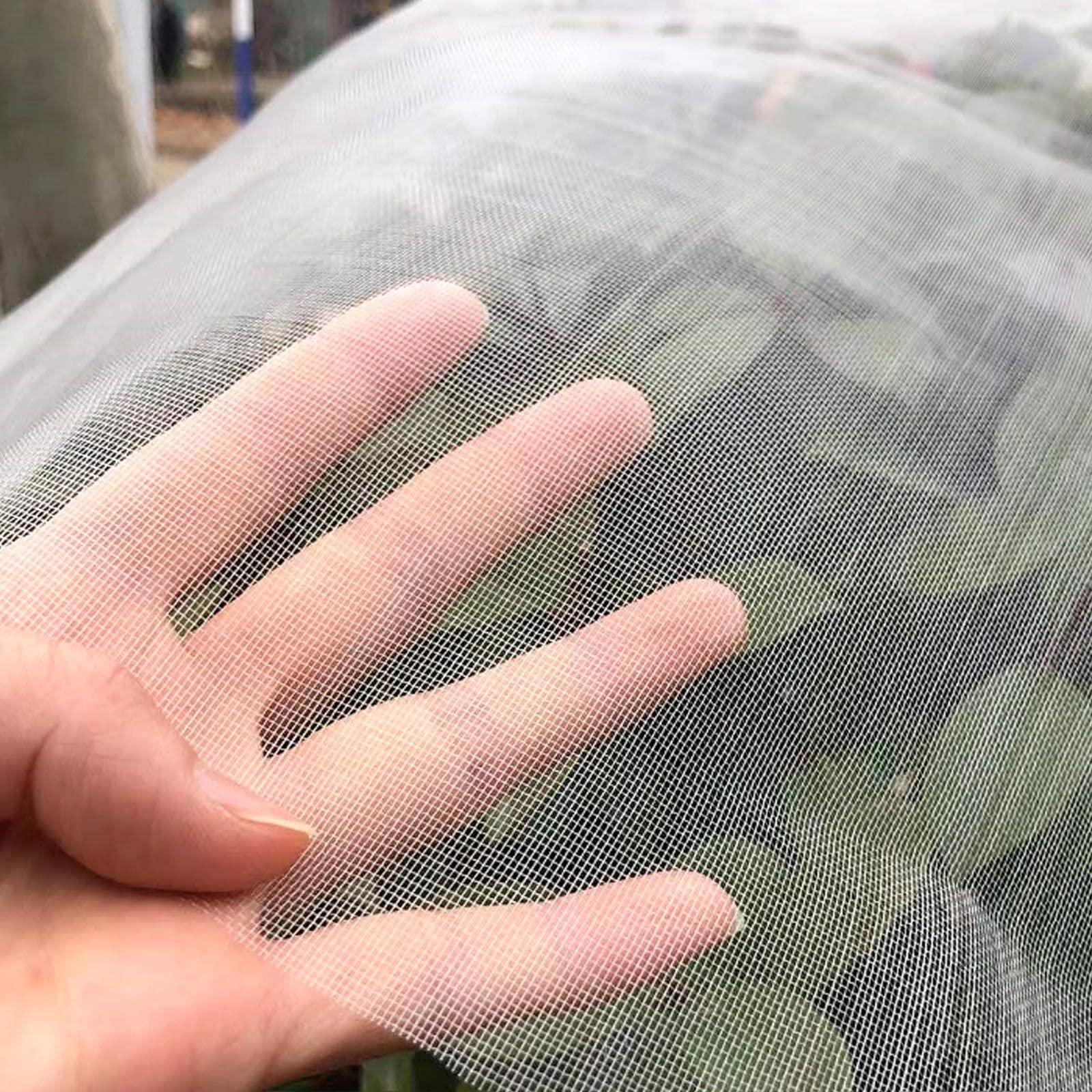 Rete Antinsetto,Rete di Protezione per Piante,Rete da Giardino,Rete di Insetti per Verdure,Rete Anti-Uccelli,per Proteggere Giardino,Serra,Piante,Frutteti,Colture (3x20m/9.8x65.6ft)