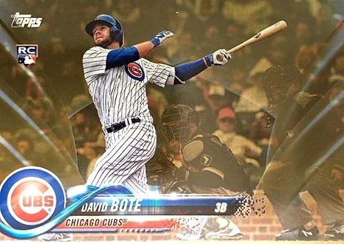 2018 Topps Update US273 Gold Parallel David Bote RC 2018