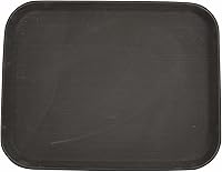 Vista 7 de Winco Bandeja redonda de fácil sujeción, 14 pulgadas, marrón