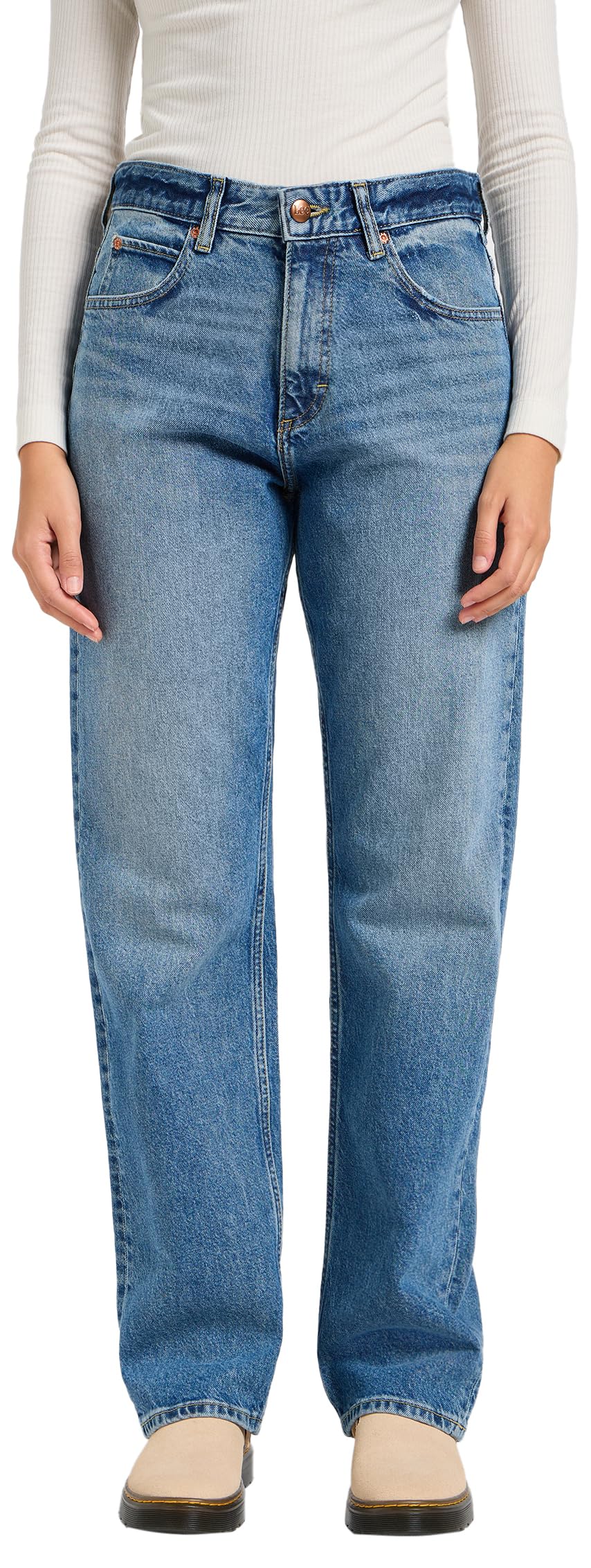 Lee Women's Rider Classic Jeans, Eye Spy, 26W x 31L