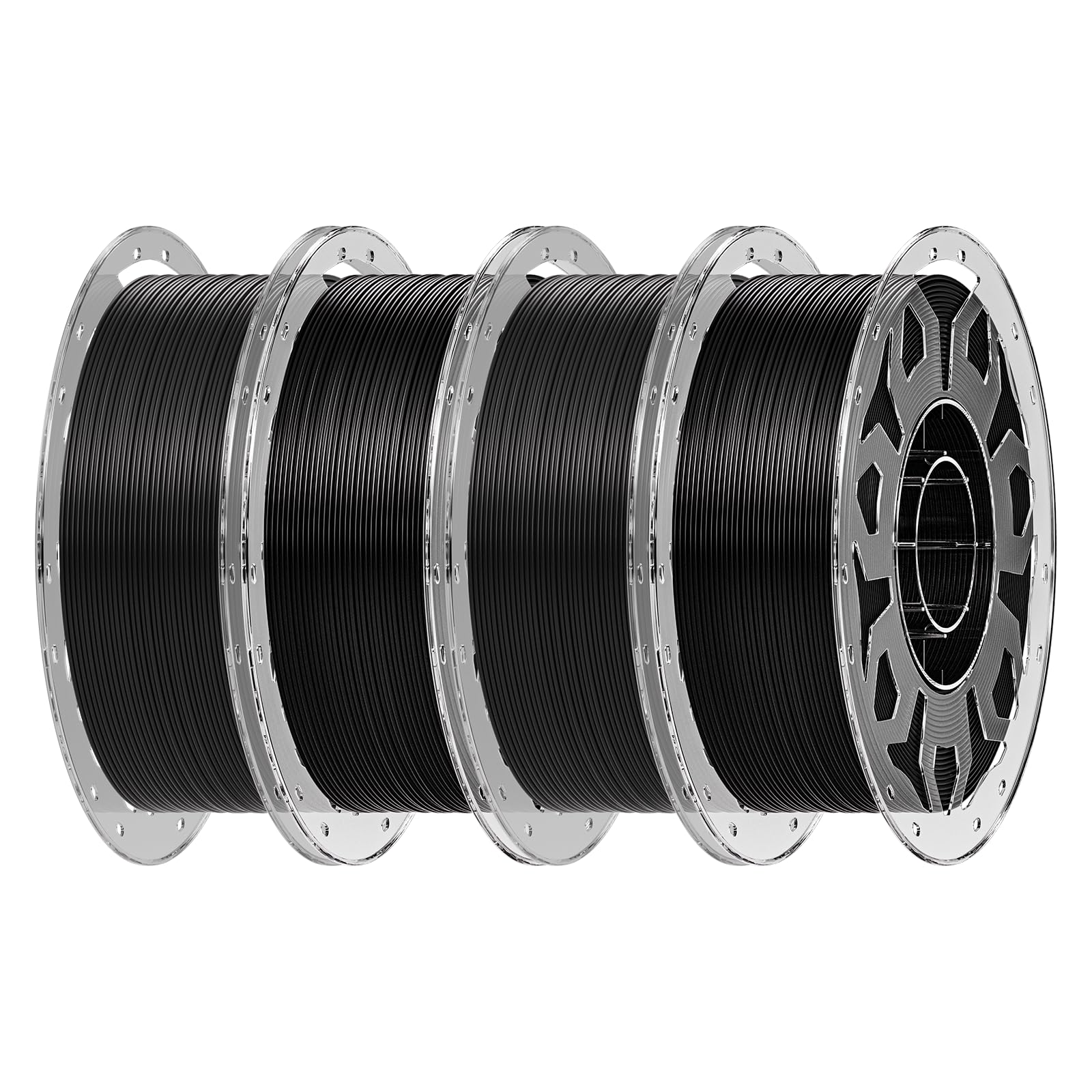 Creality PLA 3D Printer Filament 1.75mm, Black, 4 kg
