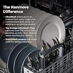 Kenmore 22-14585 24" Lave-vaisselle intégré - UltraWash, SmartWash, Sanitiser le rinçage, SmartDry, et détection des fuites - 14 Placer les paramètres - 57 DBA - ENERGY STAR Certifié - 24" - Acier inoxydable