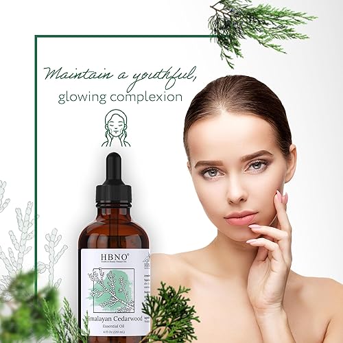 Miniatura 5 de HBNO Aceite esencial de madera de cedro (himalayano), enorme tamaño de 4 onzas, aceite de cedro natural, destilado al vapor, perfecto para limpieza,