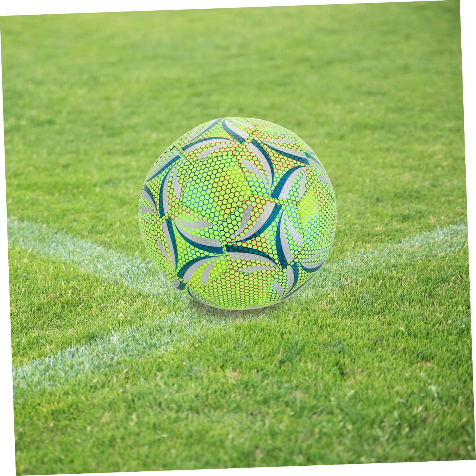 Toddmomy Fútbol Luminoso Brillante para Niño Adolescente Balón de Fútbol para Entrenamiento Diurno y Nocturno Balón de Deporte Luz