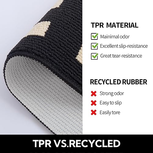 Miniatura 209 de GRANNY SAYS Felpudo para interiores, 32 x 48 pulgadas, antideslizante, tapete grande para puerta, tapete de bienvenida para exteriores, lavable