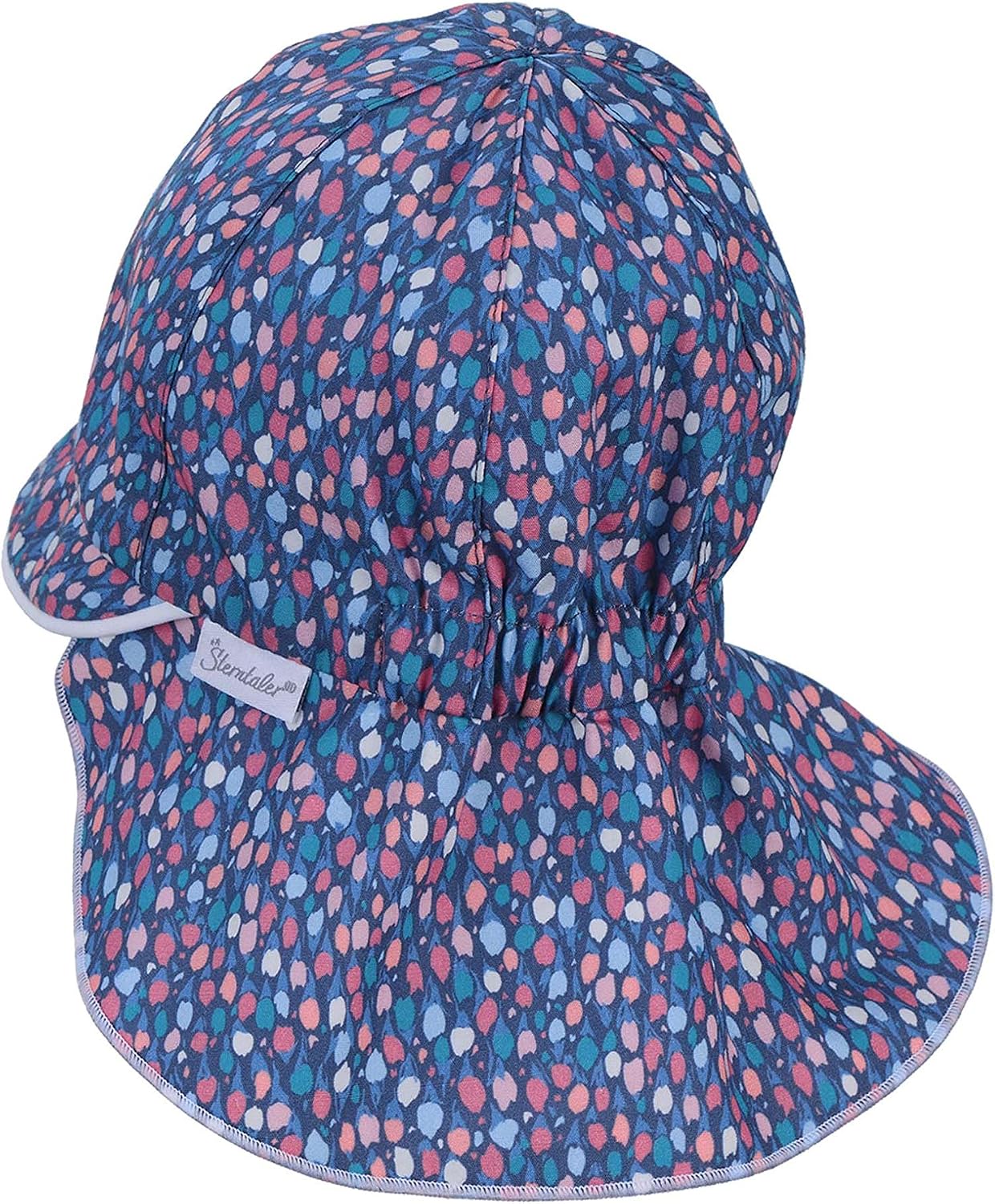 Sterntaler Cap with peak M. neck protector 1402132 baby girls Winter hat