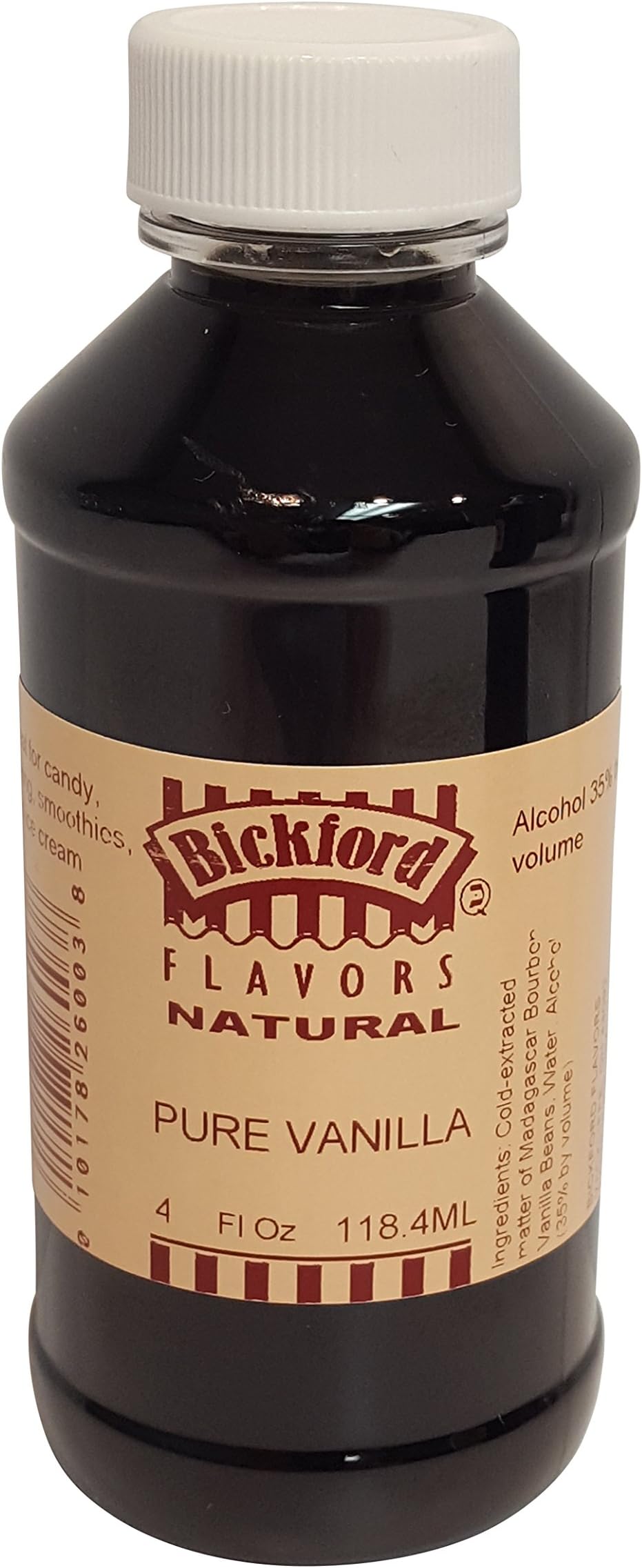 Bickford Flavors 4X Pure Vanilla Extract (4 Fl. Oz.)