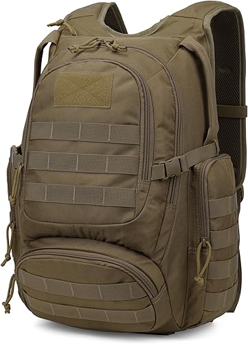 Miniatura 7 de Mardingtop - Mochilas tácticas Molle (Equipo modular de transporte de carga ligera), estilo militar, de 25 y 30 litros, para senderismo, acampar,