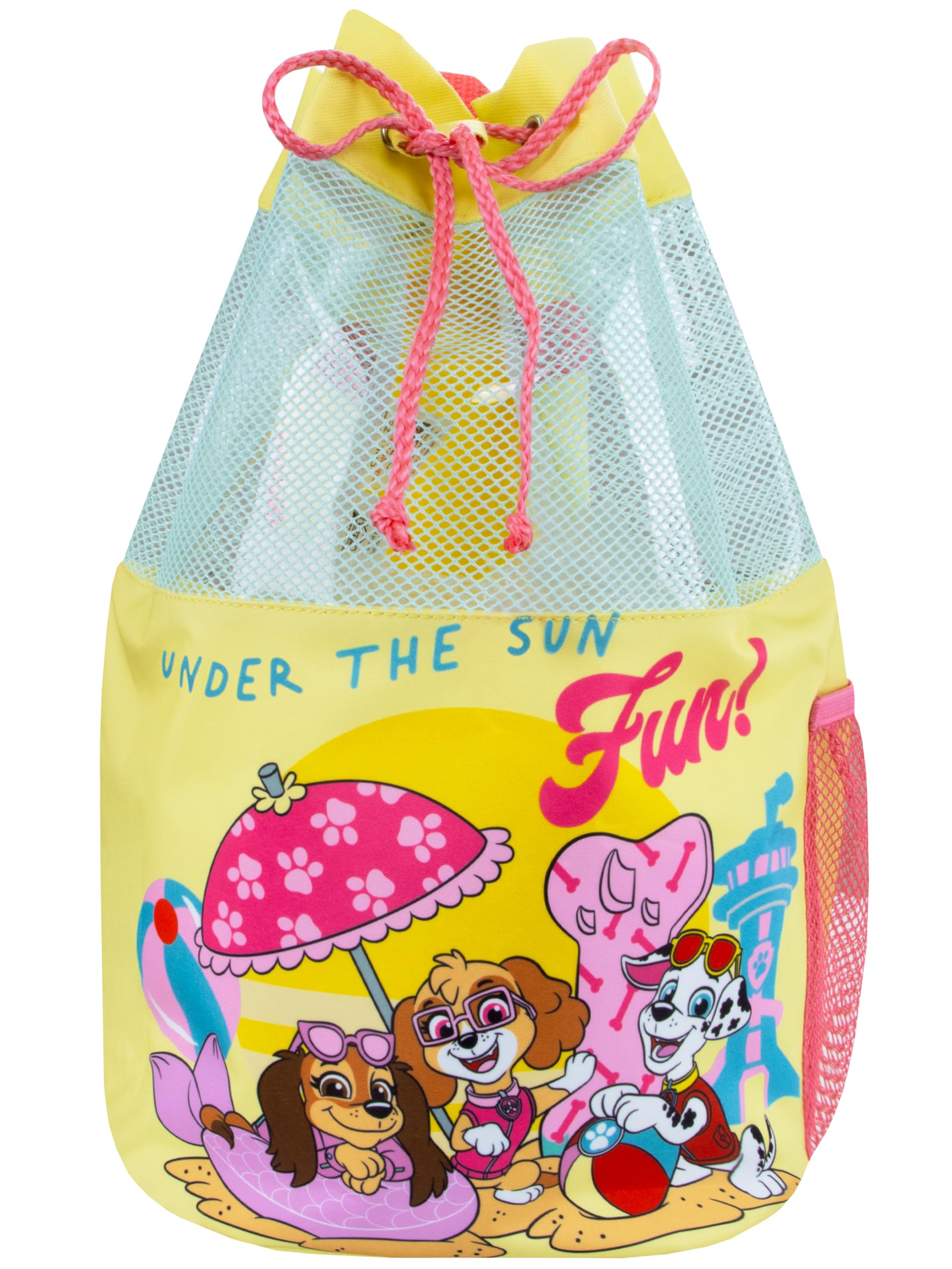 Paw Patrol Drawstring Bag, Kids Wet Bags For Swimming, Girls Swimming Bag One Size