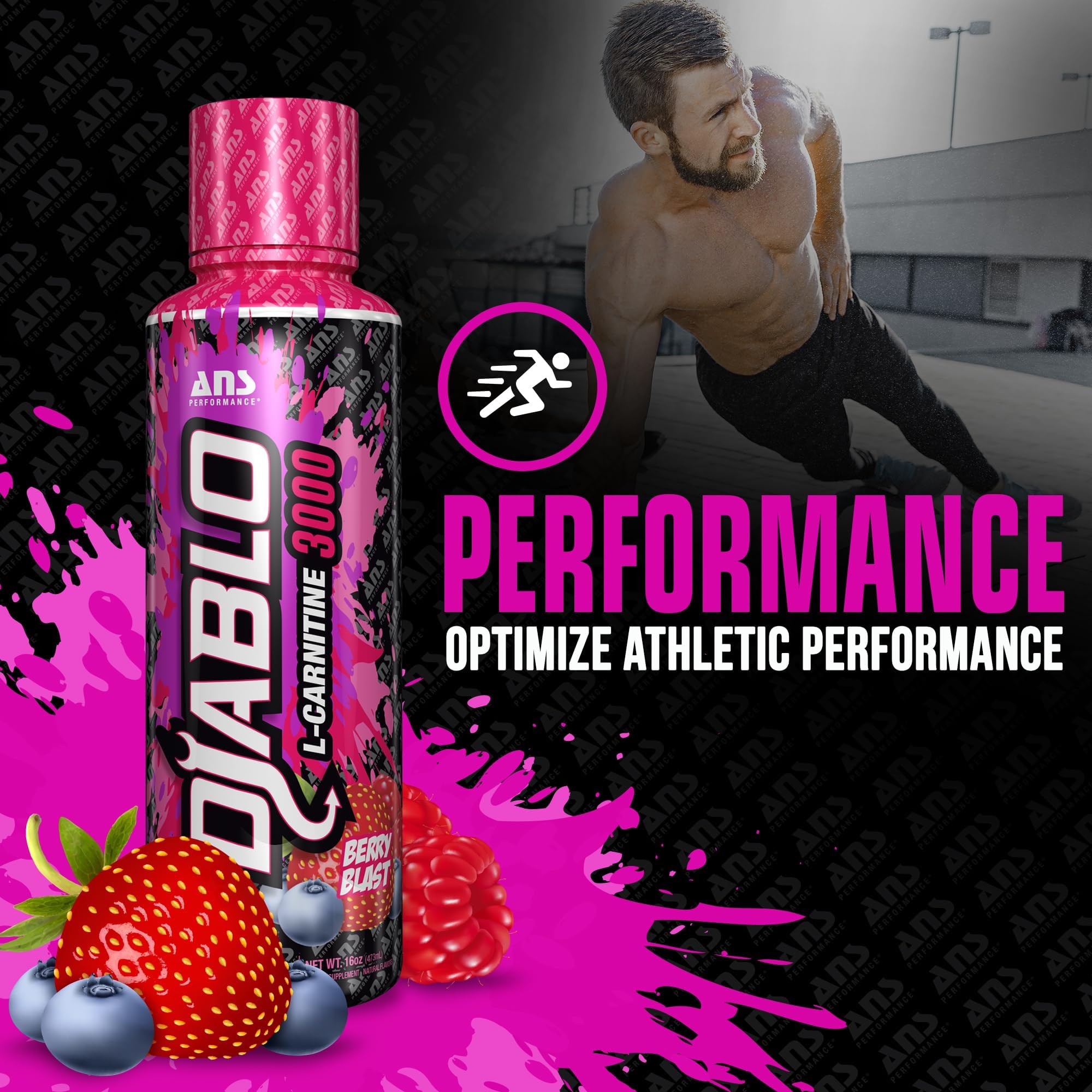 ans diablo l carnitine Performance 3000 (473 mL, 16 oz) - Muscle Recovery Support - Double The Value with 3000 mg of Carnitine per 15 mL Peptides Health & Wellness NutraOne Carnicuts L-Carnitine Liquid Conditionnement:Sachet de 150 g