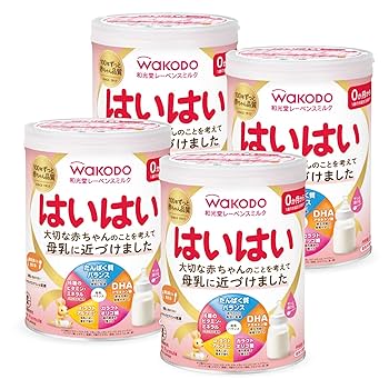 わん つよい子 粉ミルク 800g まとめ売り Amazon.co.jp: 【和光堂】 レーベンスミルク はいはい 810g×4缶