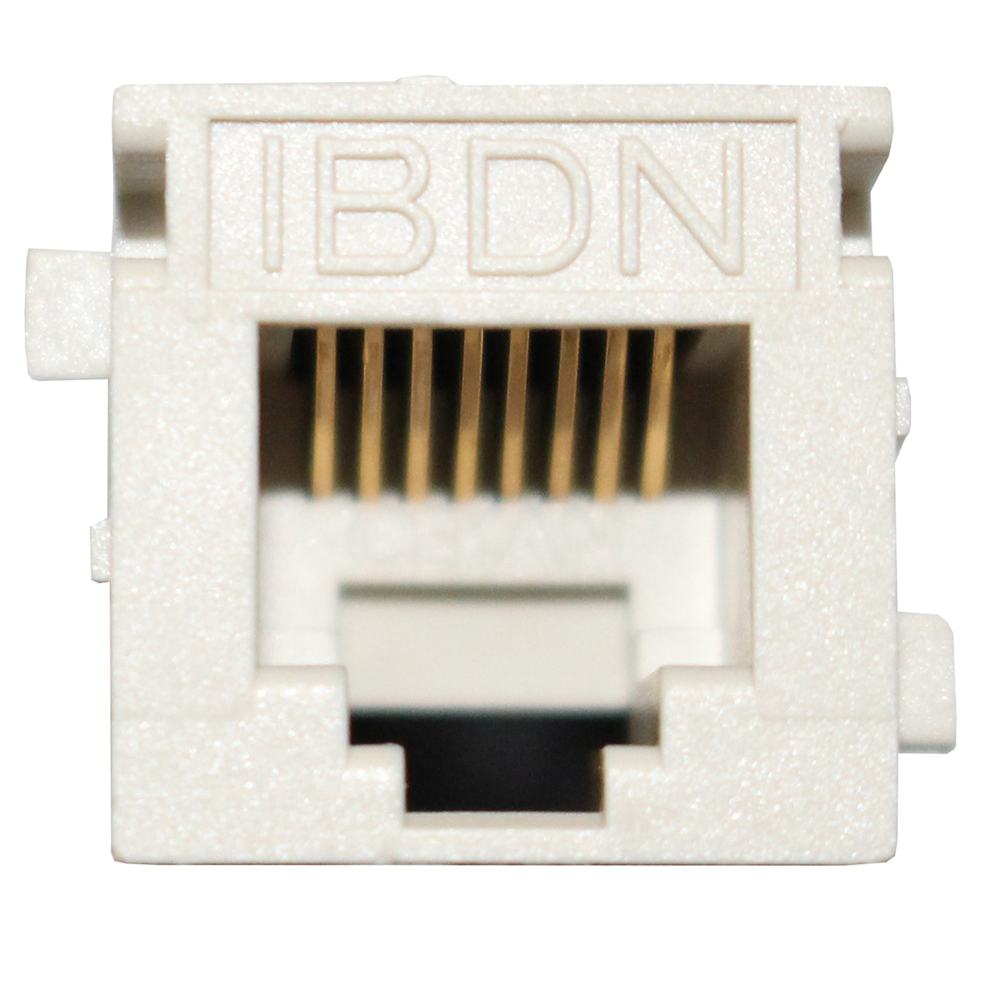 Belden AX101034 Usoc Modular Jack, MDVO Rj45, Almond Finish