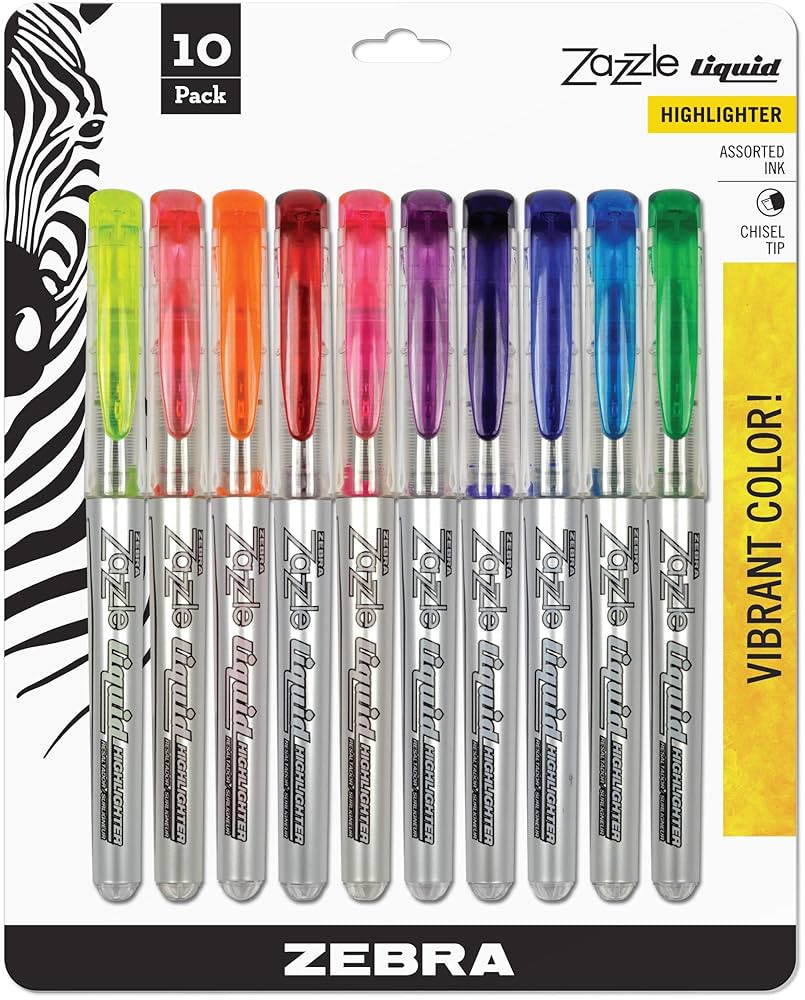 Amazon.co.jp: Zebra Pen Z71111 Zazzle Liquid チゼルチップ