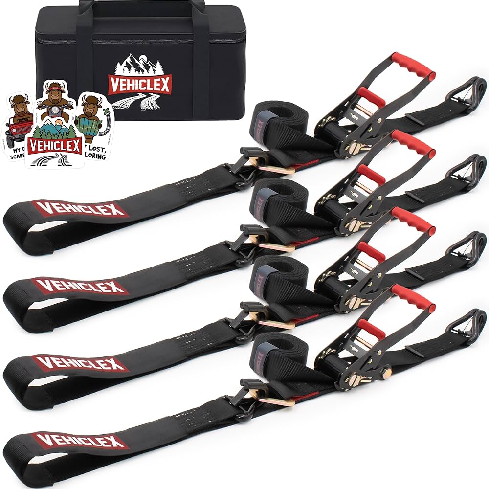 THEDRIPPER BOX DAMNGOOD!! × NATURE TONES Amazon.com: Vehiclex Axle Tie Down Combo Straps with Double