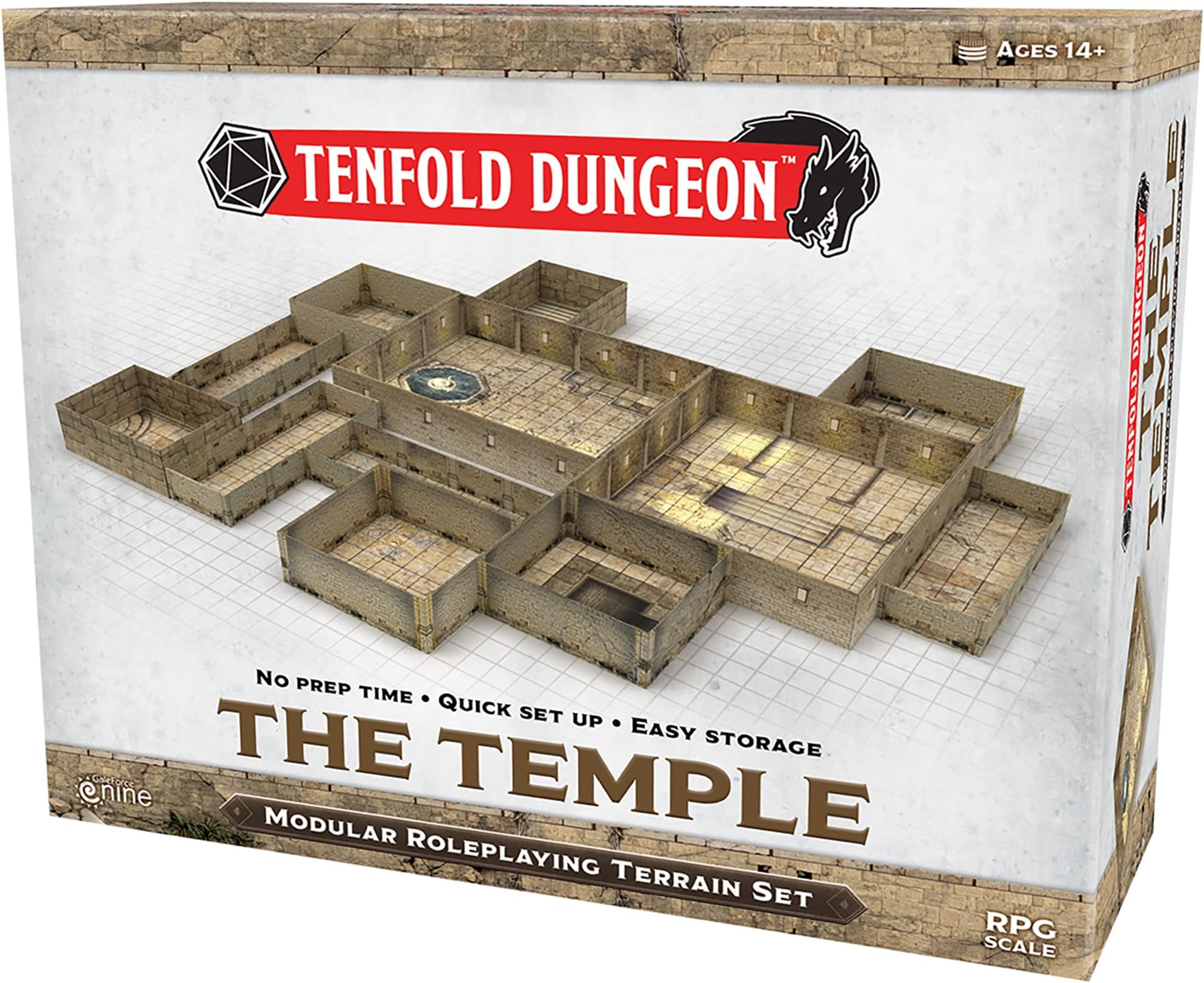 Gale Force Nine Tenfold Dungeon: The Temple