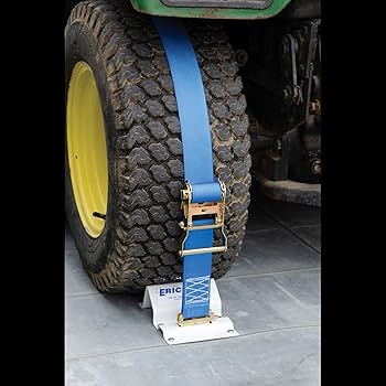 Erickson Wheel Chock Tie-Down Kit, 2 in x 6.5 ft, Single