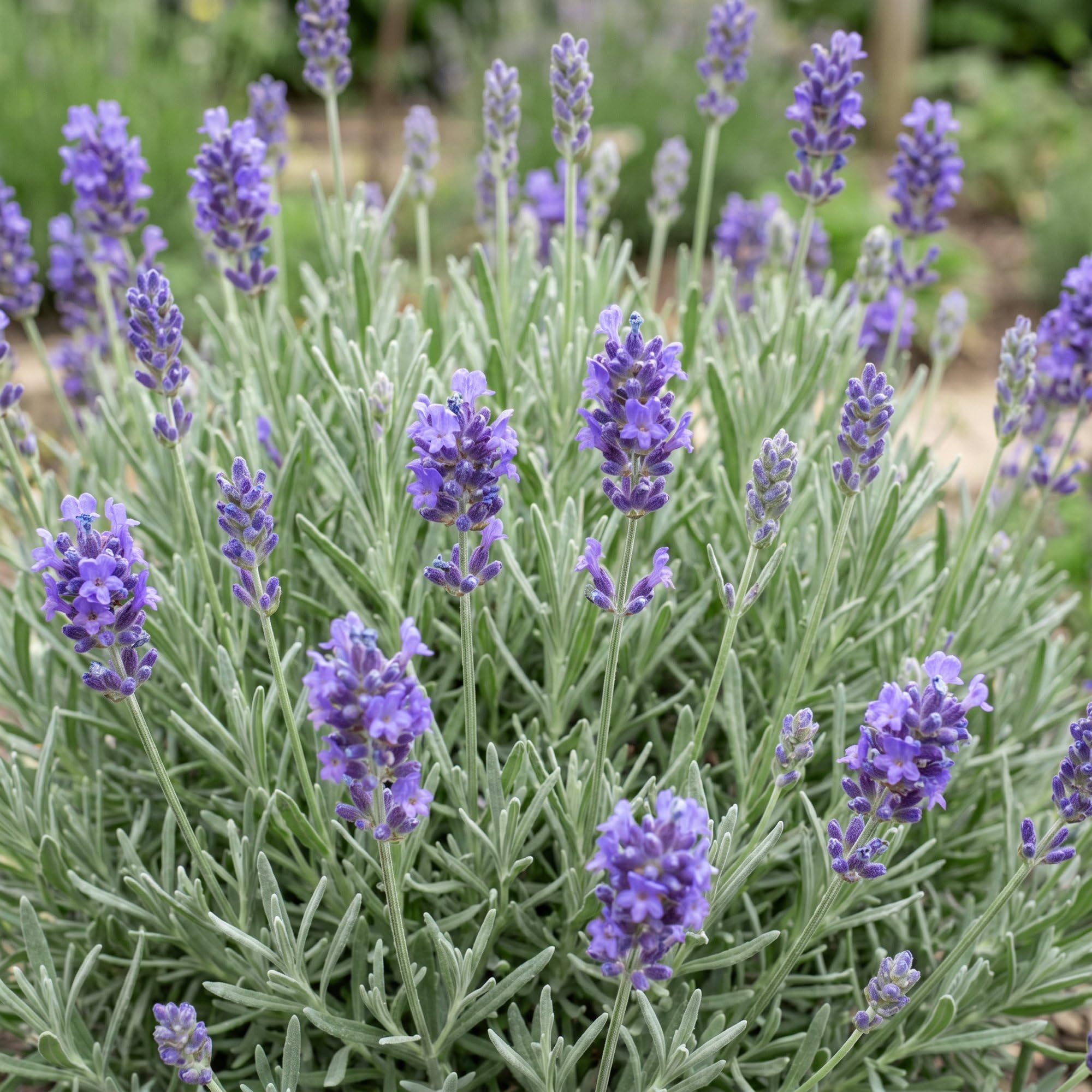 Lavanda Dwarf Blue Piante Perenni Profumate, Viola, Set da 6, Vaso 11cm