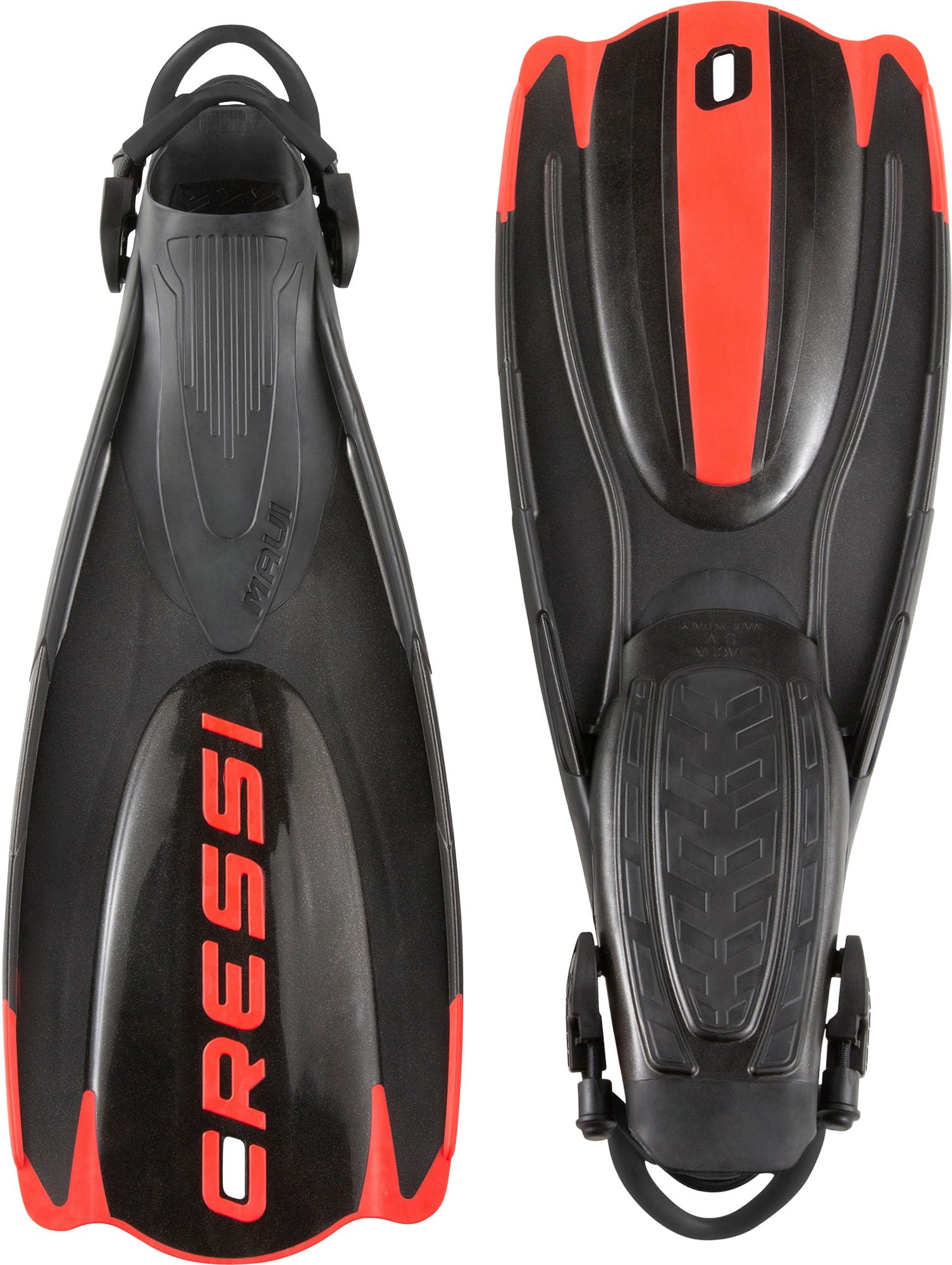 CRESSI Maui Fins - Pinne Regolabili Unisex destinate a Immersioni, Snorkeling, Nuoto, Training Acque Libere e Piscina