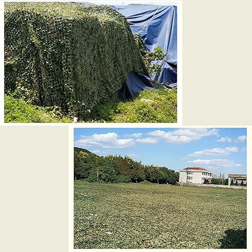 Miniatura 5 de KDDEON Anti-Aerial Camo Netting Mountain Greening Net Military Camouflage Netting,with Edge and Mesh Net Reinforcement,for Sun Room Greenhouse