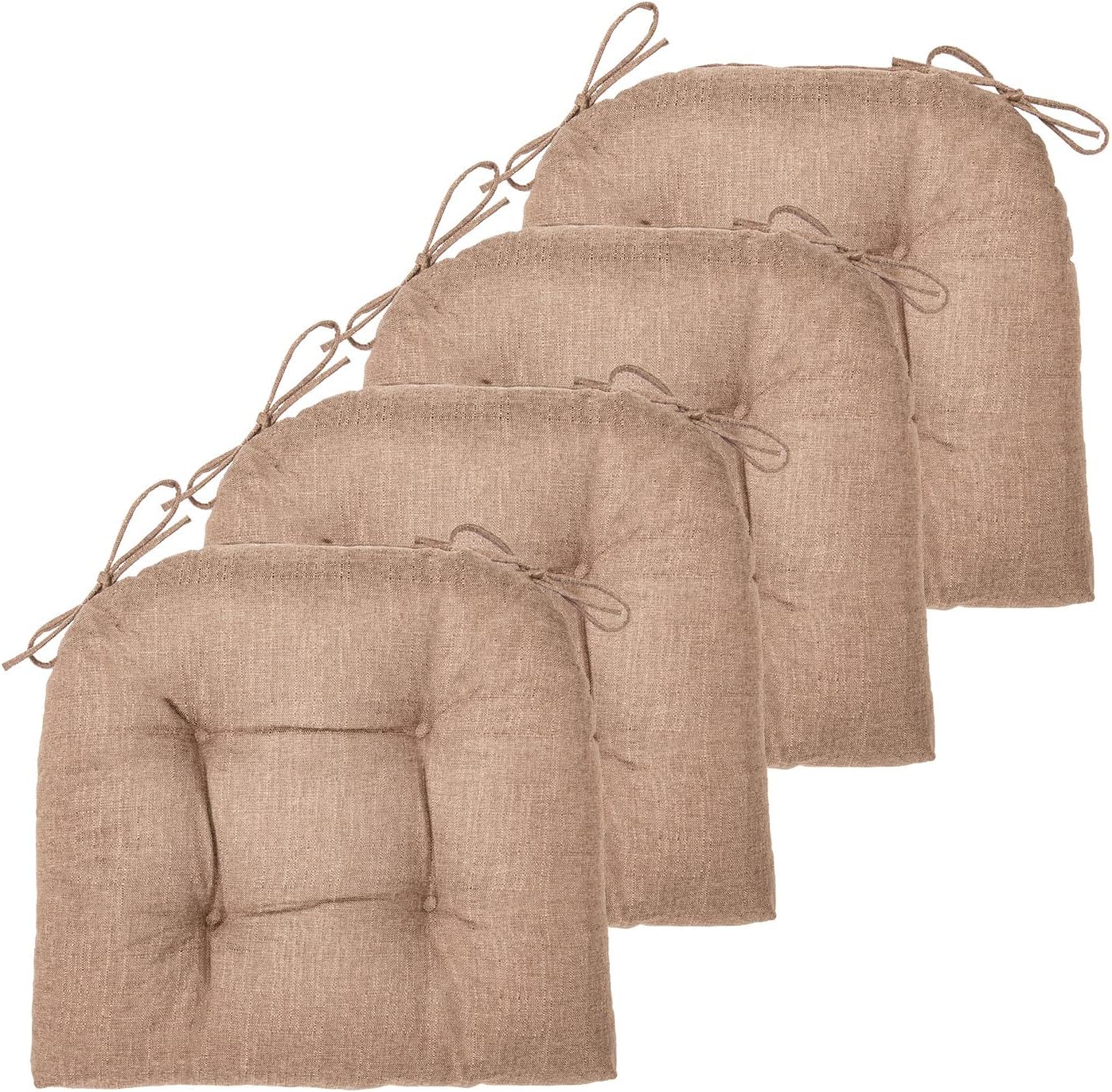 Kyaringtso Chair Cushions for Dining Chairs, 4 Pack Soft