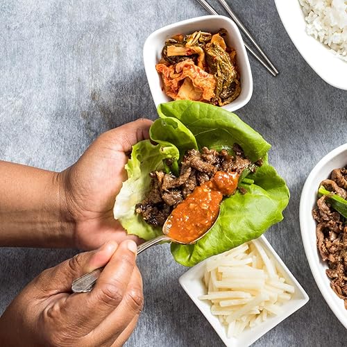 Miniatura 7 de Sartén coreana para barbacoa de 13 pulgadas, plancha de hierro fundido para uso en interiores y exteriores