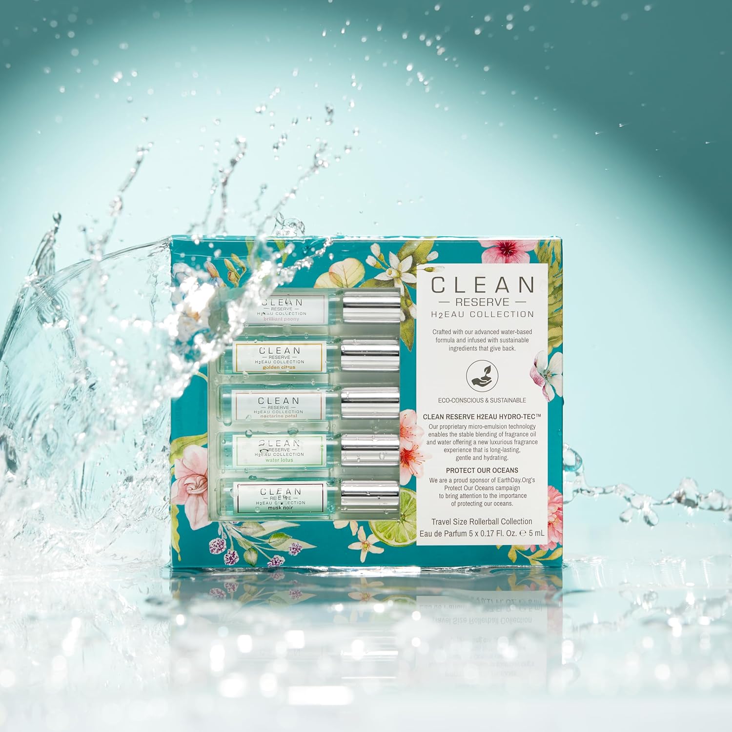 CLEAN H2EAU Fragrance Discovery Gift Set, Travel Mini Size, Water-Based Layerable Daily Perfume, Cruelty-Free, Ethyl Alcohol, Phthalate & Paraben Free - Image 10
