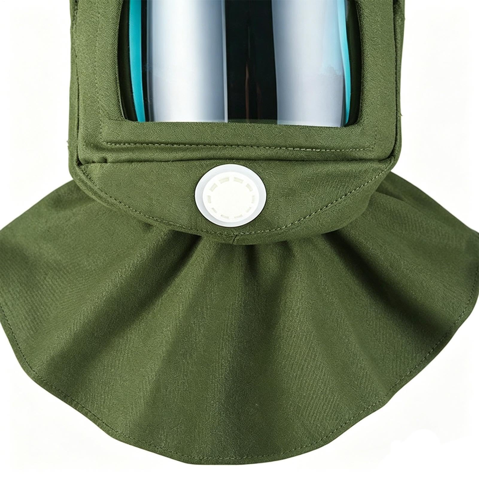 Protector Facial Completo Facial Antivaho Ligera y Portátil con Gafas | Protección contra Ceniza Volcánica para Hombre Mujer Unisex en Desastres y Exteriores