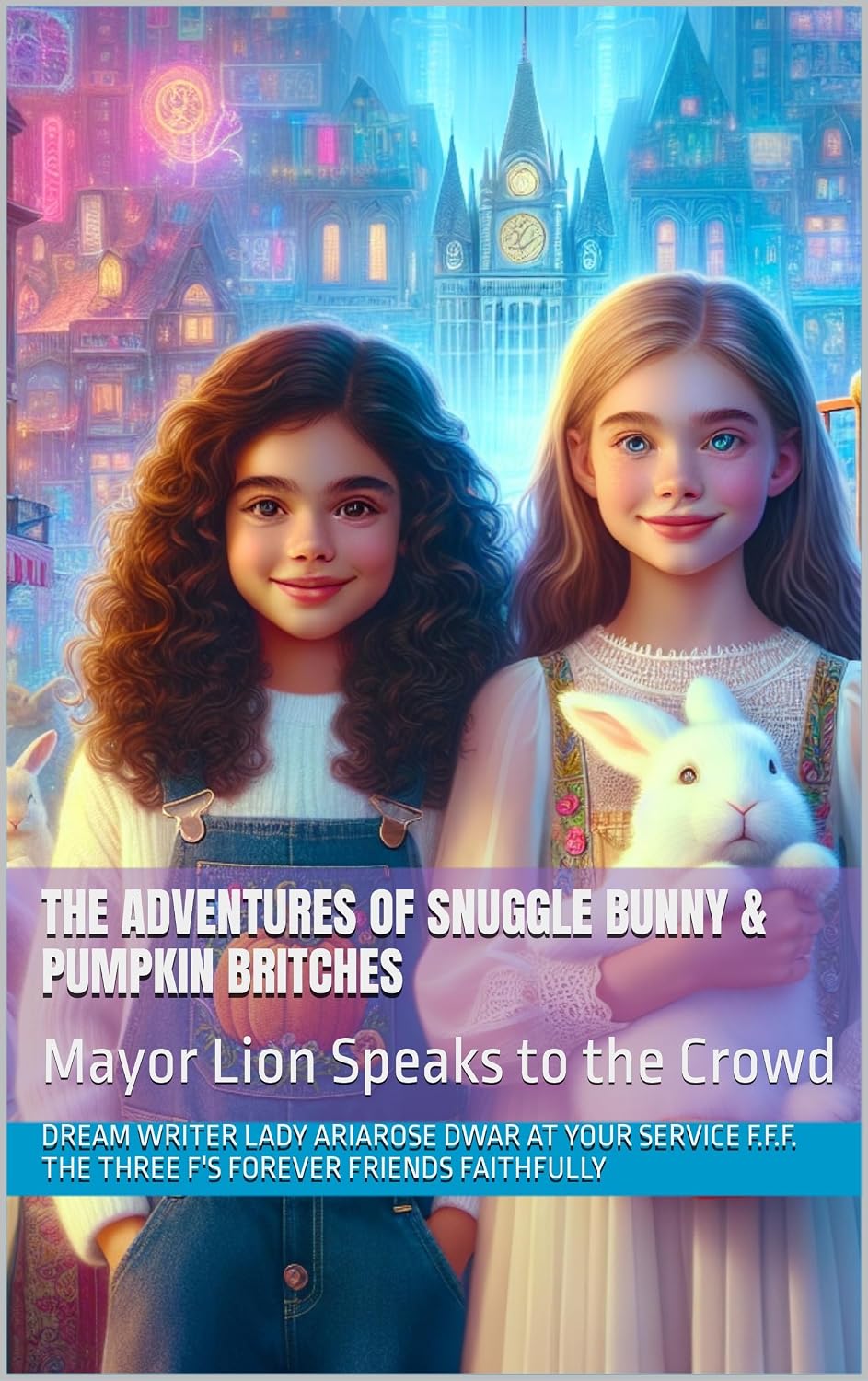 The Adventures of Snuggle Bunny & Pumpkin Britches: Mayor Lion Speaks to the Crowd (The Adventures of Snuggle Bunny and Pumpkin Britches Book 1)      Kindle Edition