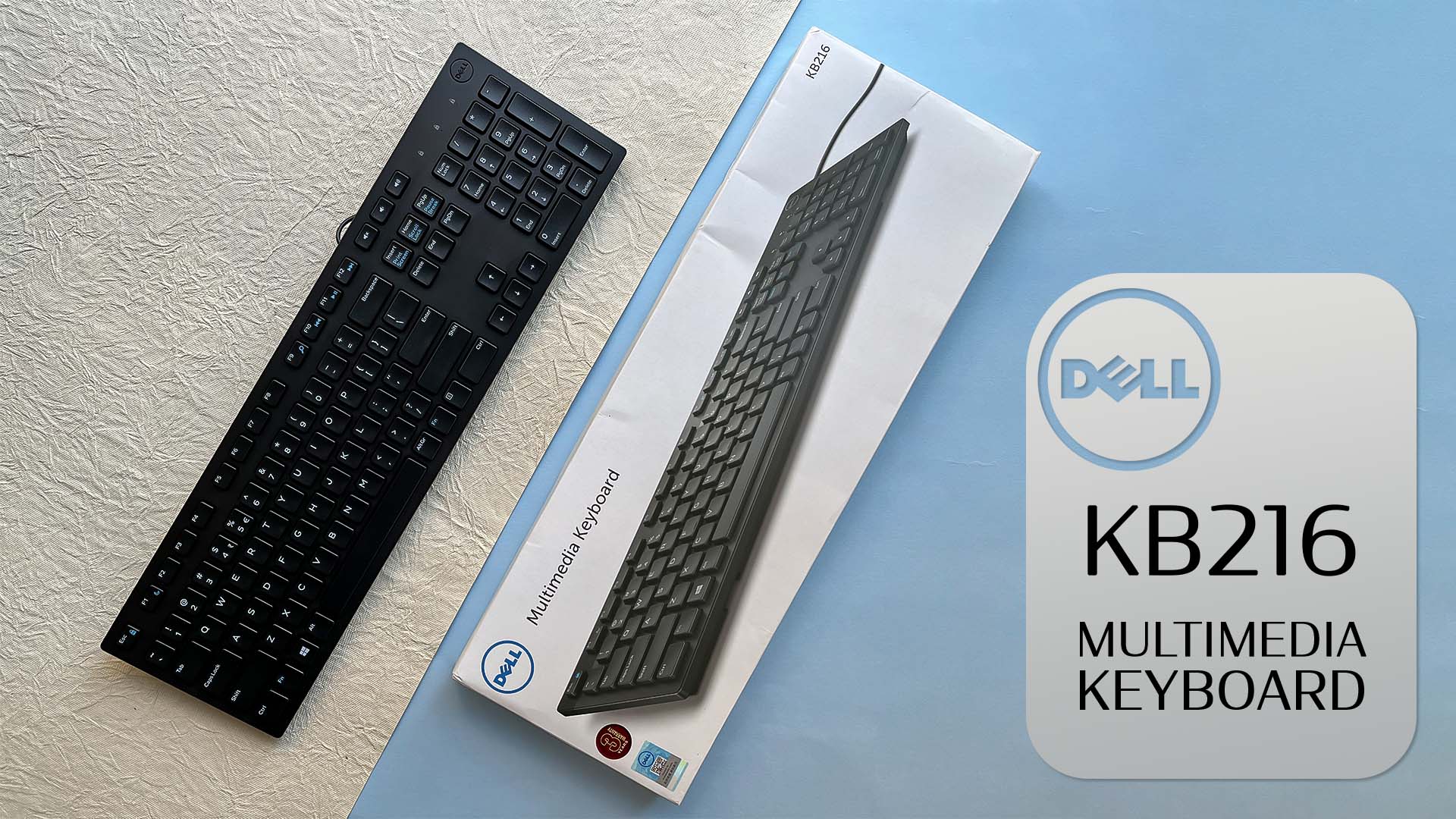 Dell KB216 Wired Multimedia USB Keyboard