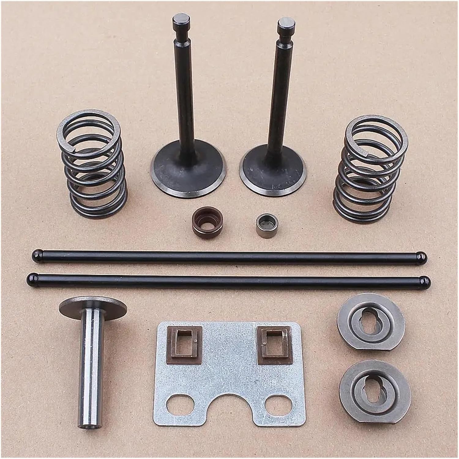 Intake Push Rod Spring Kit for GX390 GX340 188F 13HP 11HP Push Rod Guide Plate Engine Motor