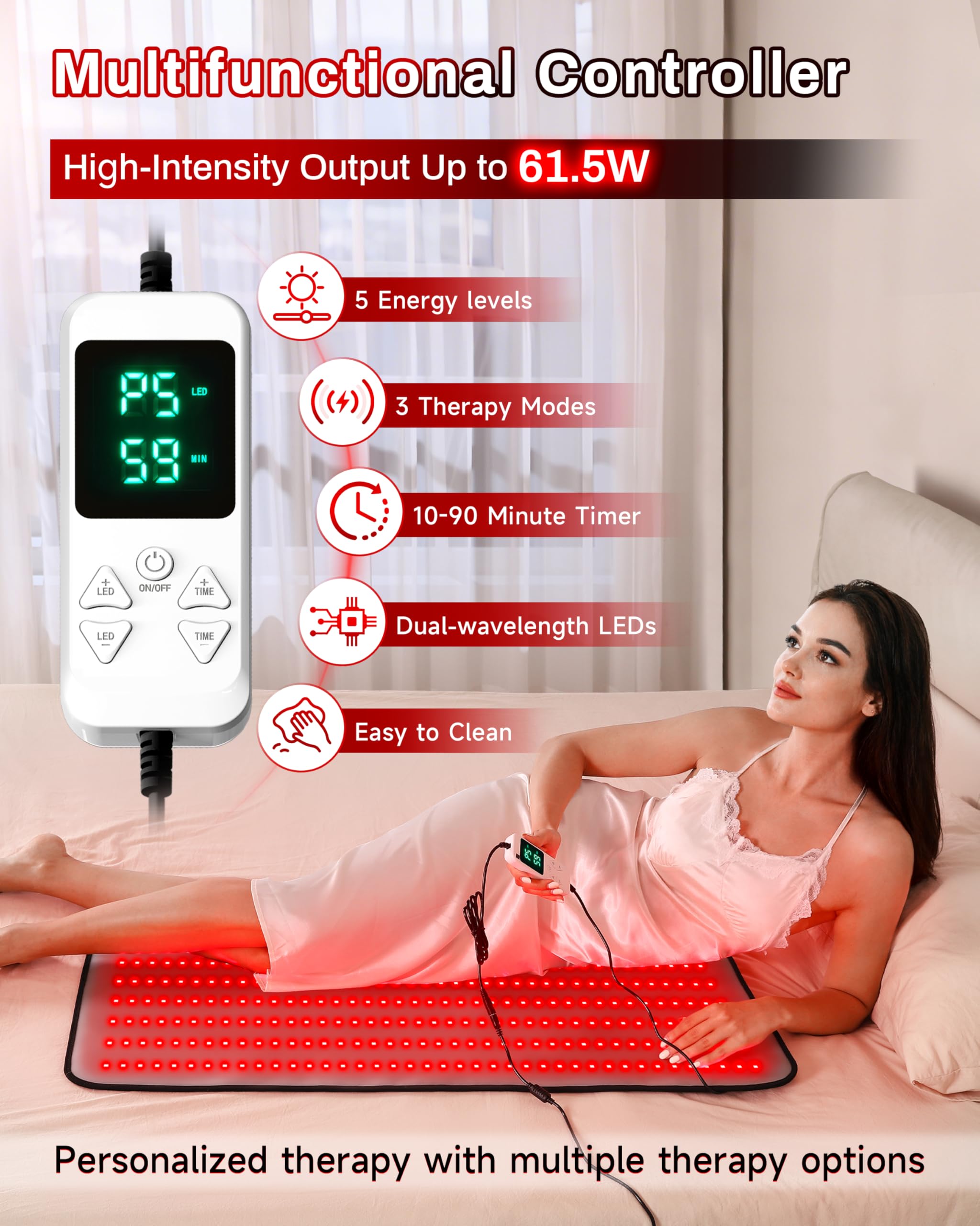 Red Light Therapy Mat (Medical Grade) Gallery Image