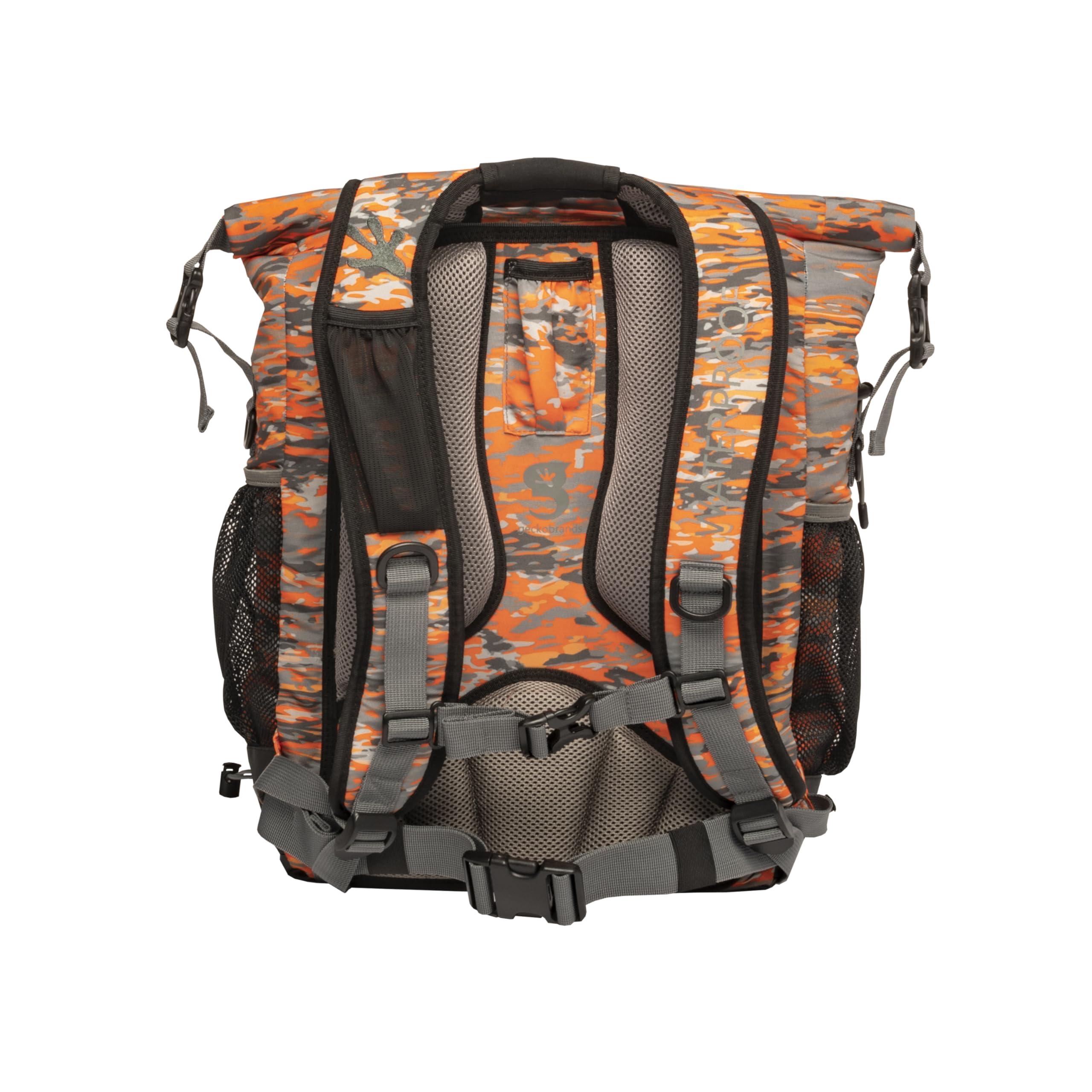 geckobrands Dueler wasserdichter 32-Liter-Rucksack, für fast jeden Sport, 2 Fächer, getrennt nass von trocken, personalisierbar