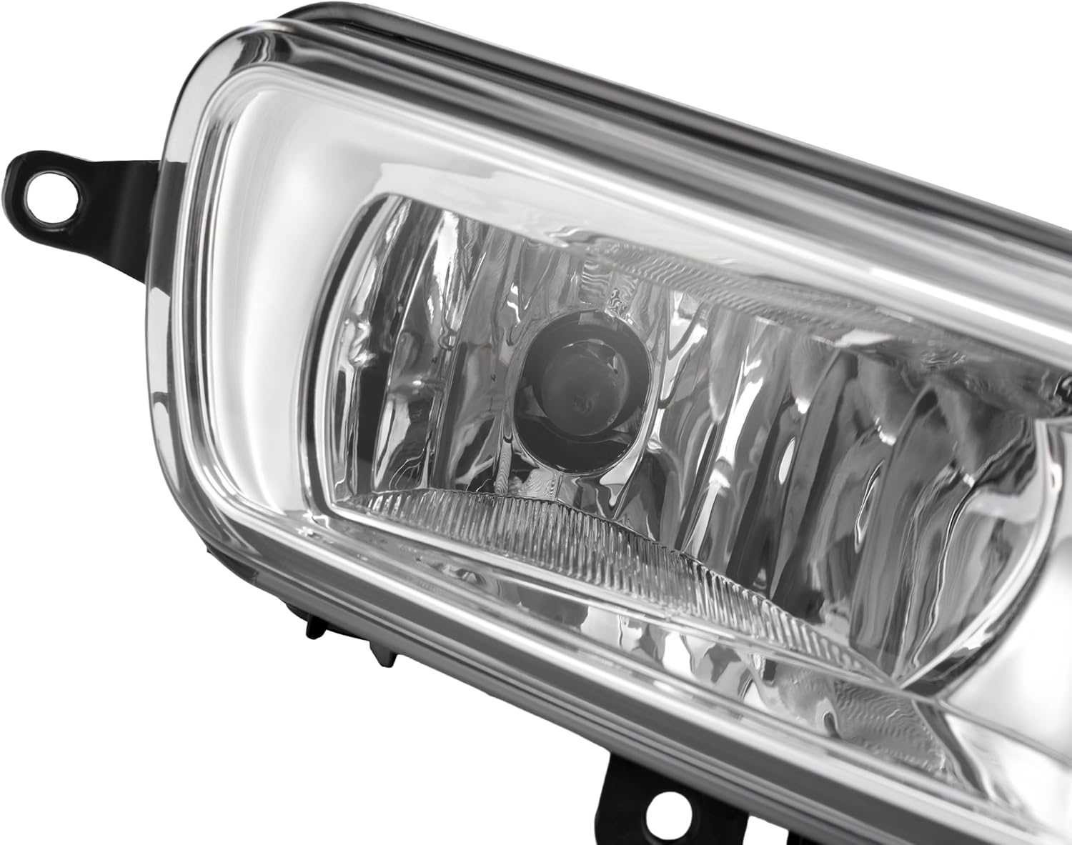 HECASA Fog Light Right Compatible with 2020-2026 Ford Transit,2015-2018 Ford Focus, 2022-2025 Ford E-Transit Bumper Driving Fog Lamps W/Bulb Passenger Clear Lens Replacement for FO2593236 F1EZ15200A