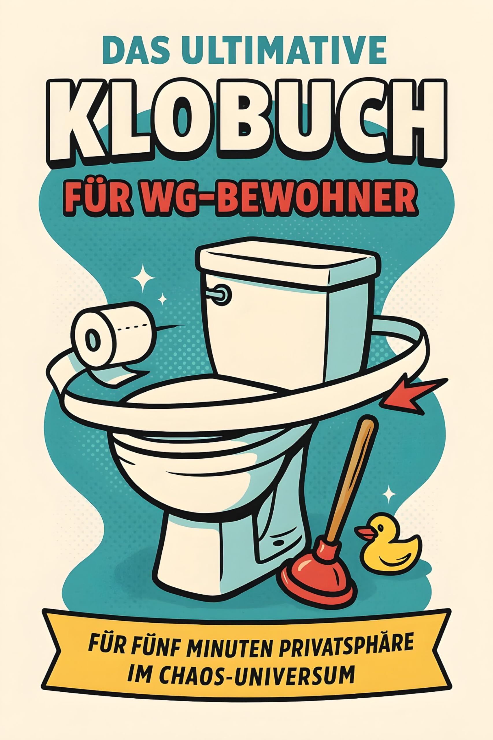Das ultimative Klobuch für WG-Bewohner: Für fünf Minuten Privatsphäre im Chaos-Universum. Lustiges Geschenk mit Lifehacks, Fun Facts und Geschichten