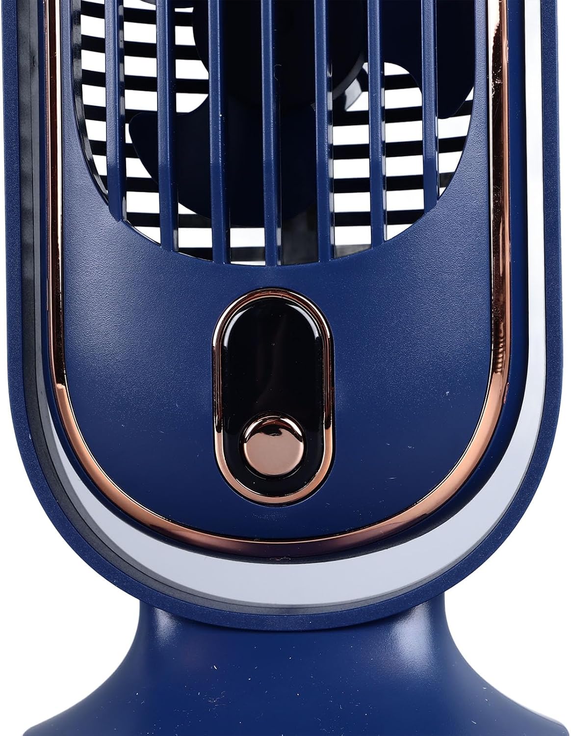 5 Gear Oscillating Tower Table Fan with Turbocharged Airflow, Quiet, Detachable Fan Blade for Home, Office, Outdoor Spaces (Blue)