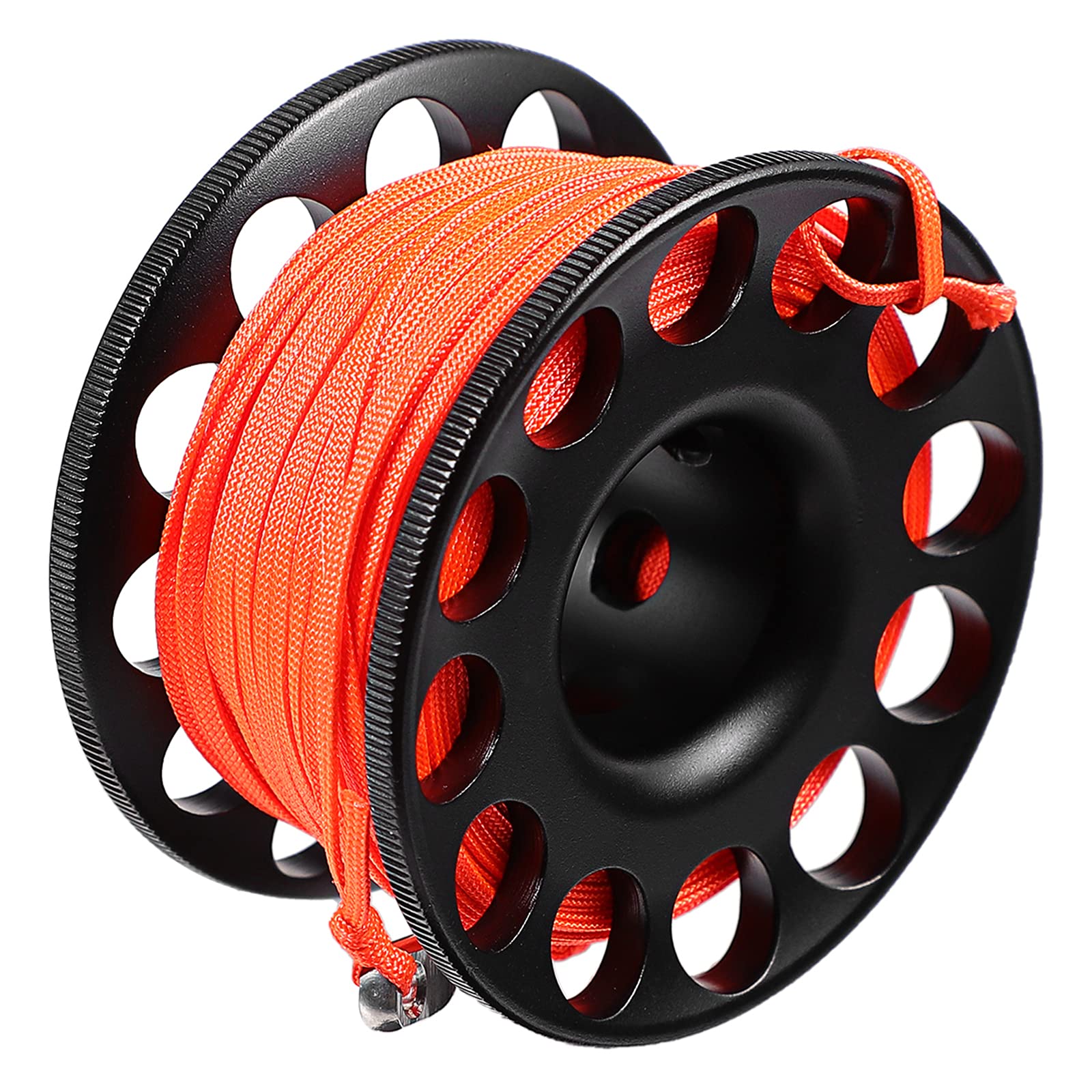 Abaodam 1satz Scuba Diving Spool Leichtgewichtige Finger Für Höhlentauchen Und Schnorcheln Mit Snap Clip Taucherzubehör Für Sicheres Unterwasserarbeiten