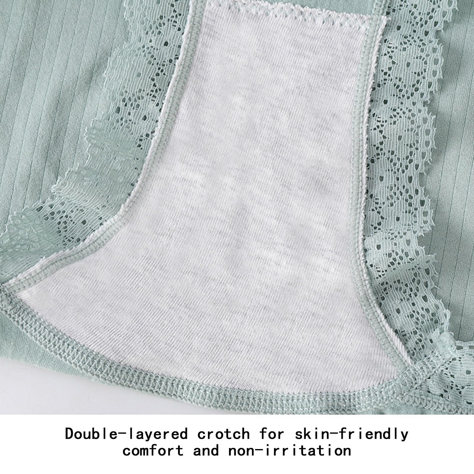 POCHY Confezione da 2/3 Mutandine per Le Donne Taglia Plus Boxer Stretch Intimo Postpartum Maternità Sottopantalone Anti Sfregamento