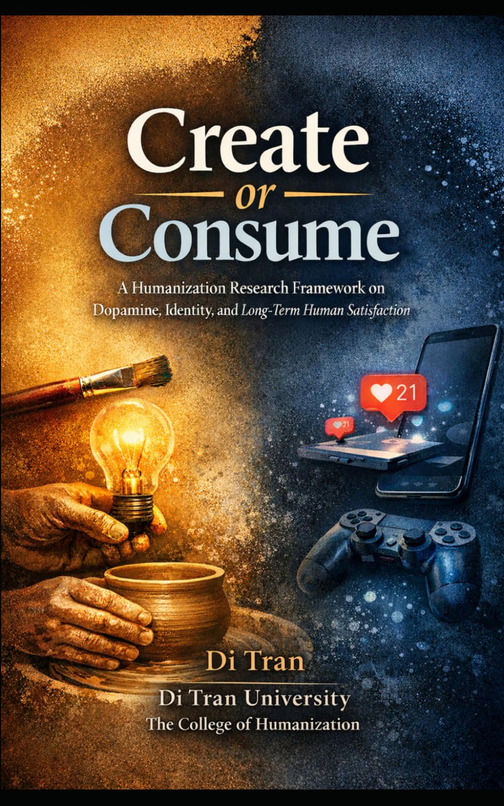 Create or Consume: A Humanization Research Framework on Dopamine, Identity, and Long-Term Human Satisfaction