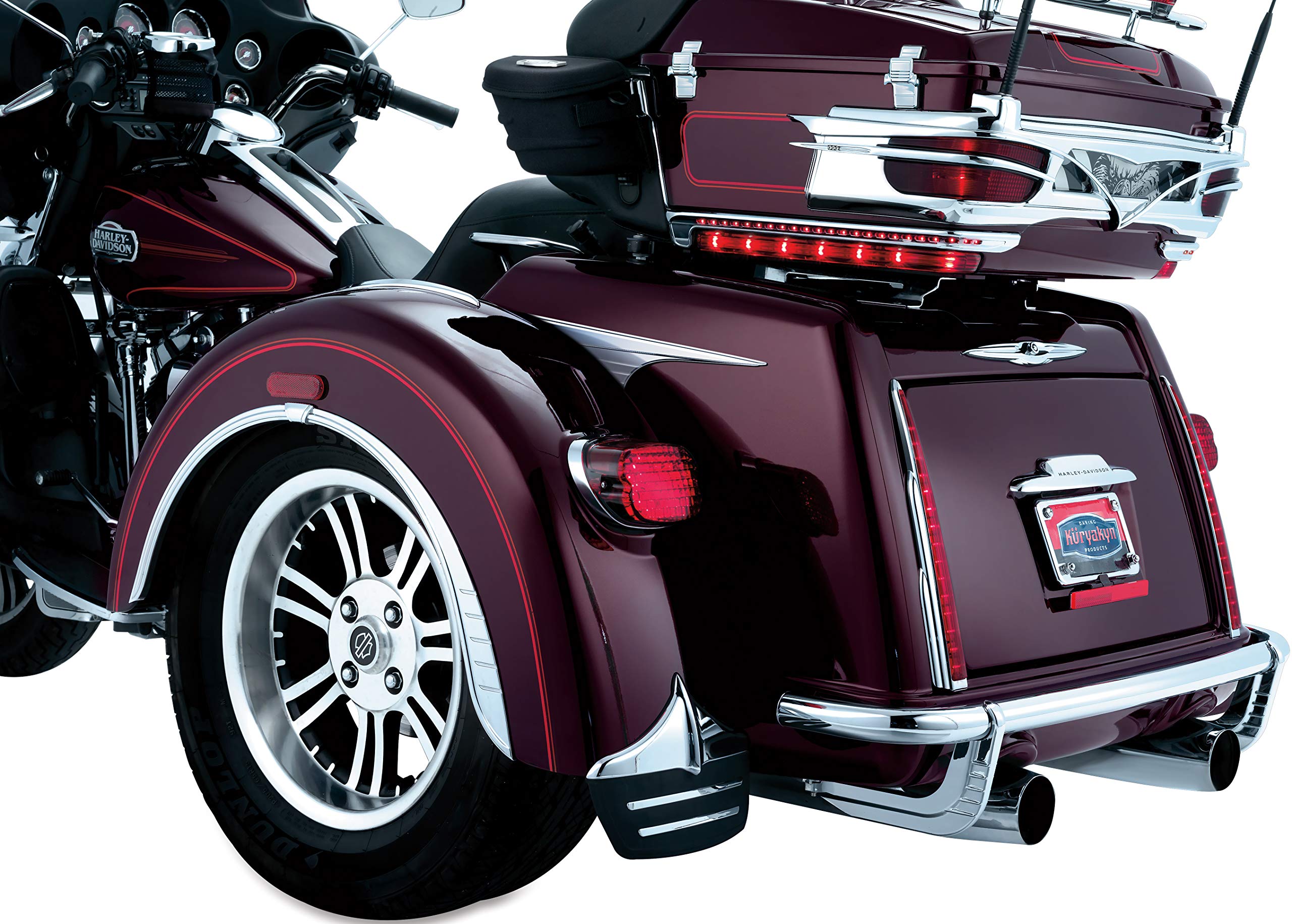 DMC HAWK acute ③ Kuryakyn Lower Tree Wind Deflectors