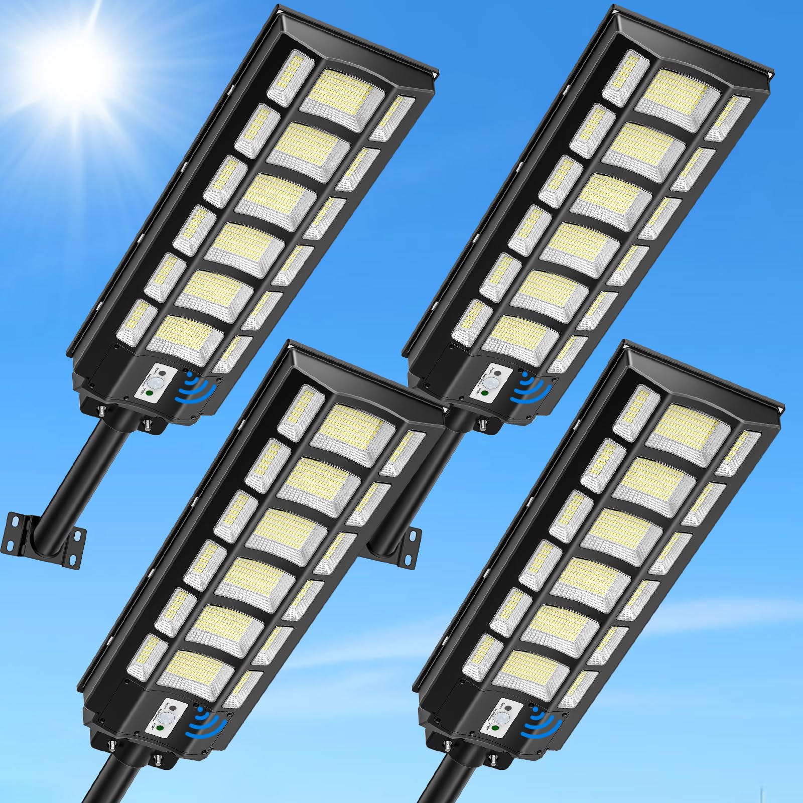 Lampione Stradale Solare A LED Per Illuminazione Stradale 100W IP65 Sanan Chip Con 994155