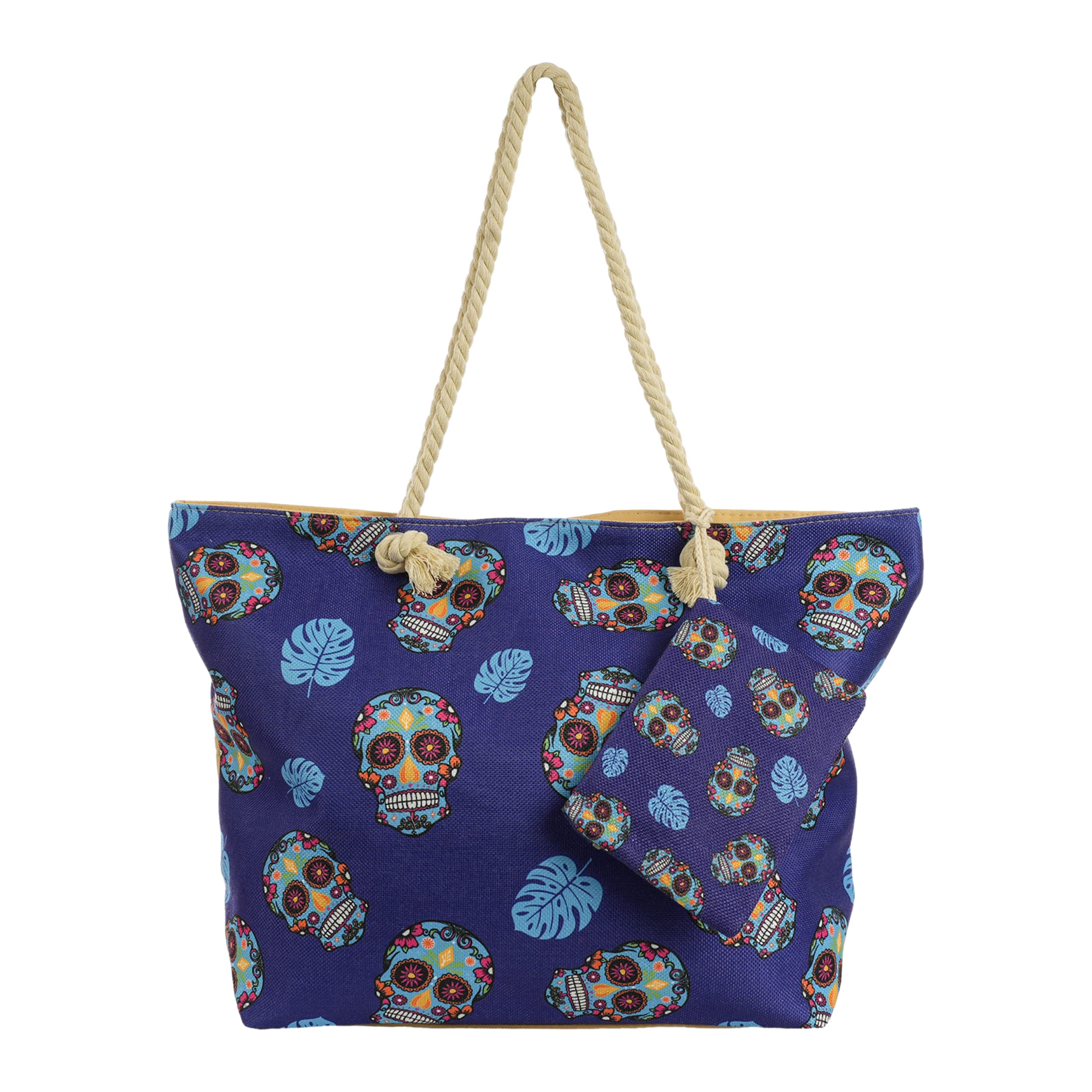 H HANSEL HOME Bolso de Playa Grande Impermeable Bolsa de Playa para Mujer Totalizador con Asas para Playa