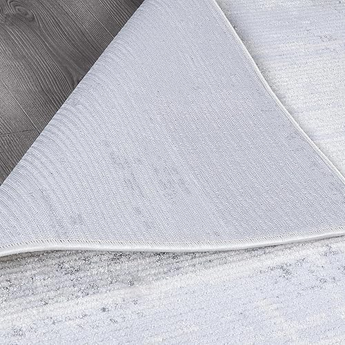 Miniatura 6 de CAMILSON Alfombra moderna de lujo de 8 x 10 pies, estilo vintage, abstracto, suave, de pelo medio, resistente a las manchas, fácil de limpiar, no