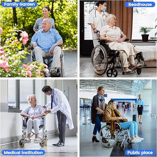 Miniatura 7 de Alarma de silla para pacientes ancianos con demencia, alarmas de silla briidea y prevención de caídas para ancianos, doble protección de iluminación