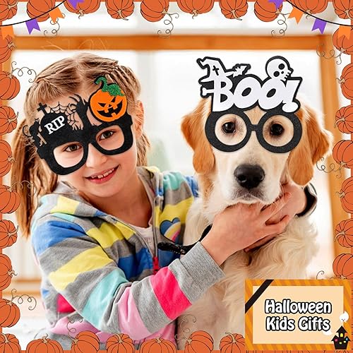 Miniatura 6 de PARTYWIND Gafas de Halloween para suministros de fiesta de niños, 12 estilos de gafas divertidas de Halloween para fiestas de niños, accesorios de