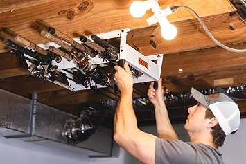 MAXXTUFF Ceiling-Mount Rod Holder
