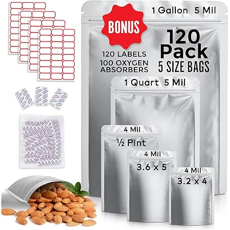 Acquistare Borse In Mylar E Assorbitori Di Ossigeno - Care Pack - Foto 6