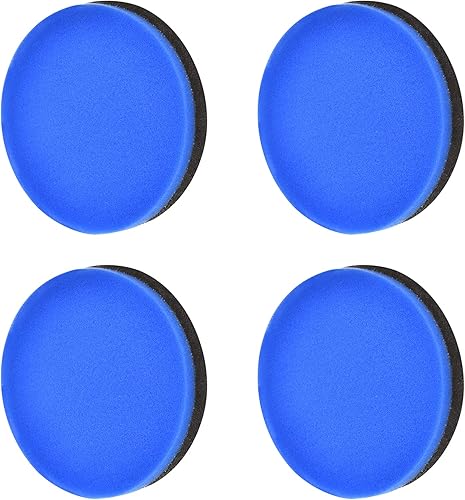 Paquete de 4 filtros de repuesto para aspiradora vertical Bissell 1214 Cleanview y PowerGlide para mascotas, comparado con la parte #12141 (sin