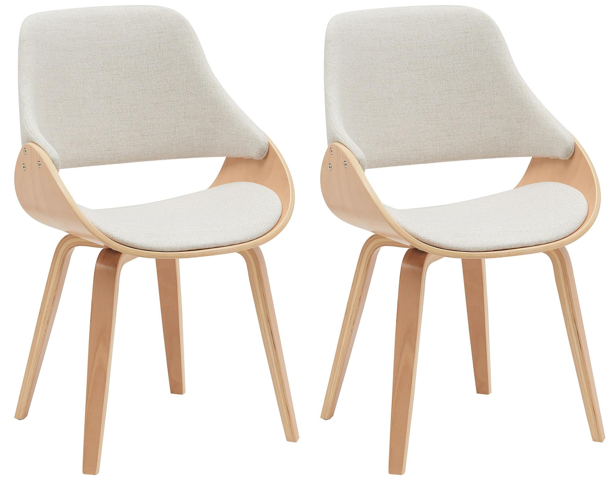 Lot De 2 Chaises De Salle à Manger Avec Accoudoirs – Design Moderne Et Confort Assuré Pour Vos Repas En Famille - 8