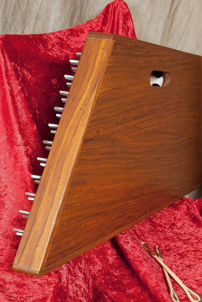 Roosebeck Hammered Dulcimer Package: Pro Quality 12/11 Course Sheesham Hammered Dulcimer W/Hammers + Stand - Image 7